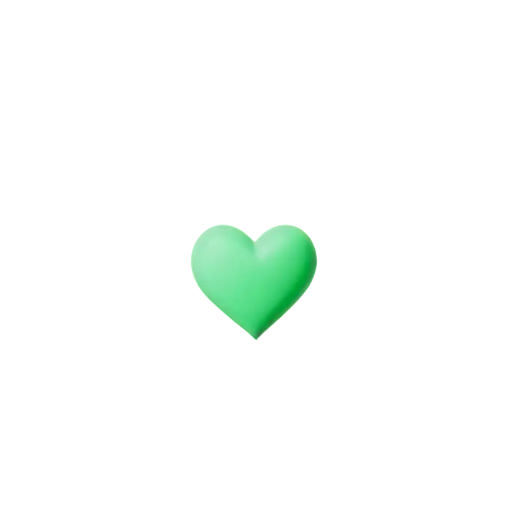 Green-Heart-PNG-Image-Capturing-Natures-Serenity-in-HighQuality-Format