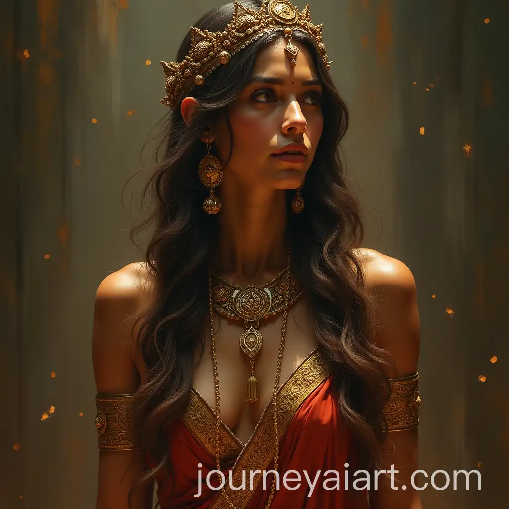 Queen-of-Sheba-Portrait-in-Regal-Attire