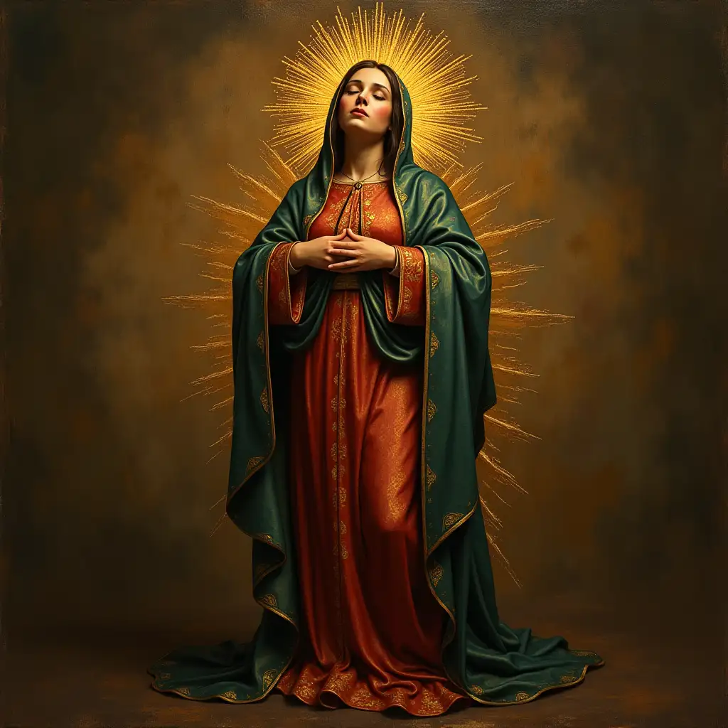 Portrait-of-La-Virgen-Maria-in-Sacred-Religious-Setting