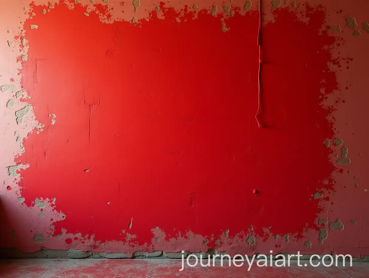 Abstract-Red-Splash-on-Wall-Suggesting-Violence-or-Chaos