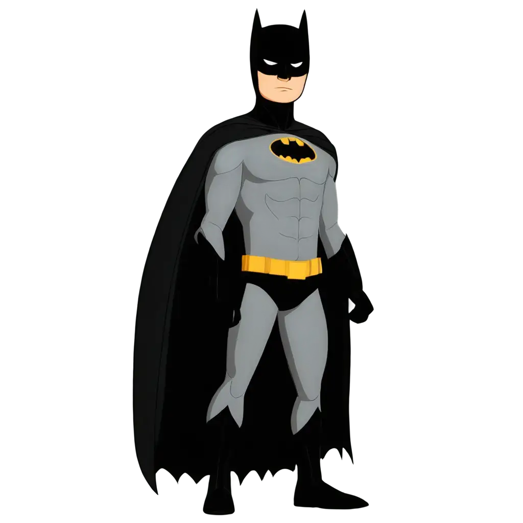 batman in cartoon style