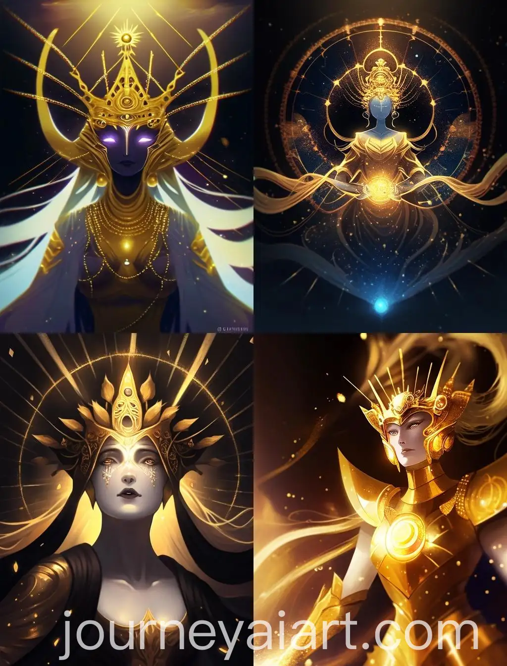 Golden-Queen-of-the-Universe-in-Anime-Cinematic-Art