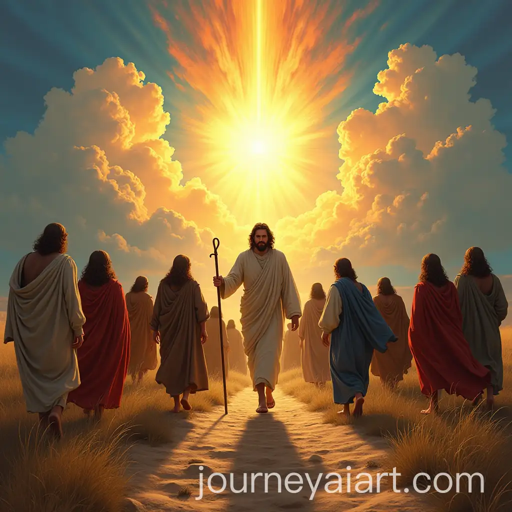 Pilgrims-of-Hope-Jesus-Leading-His-People-to-Heaven