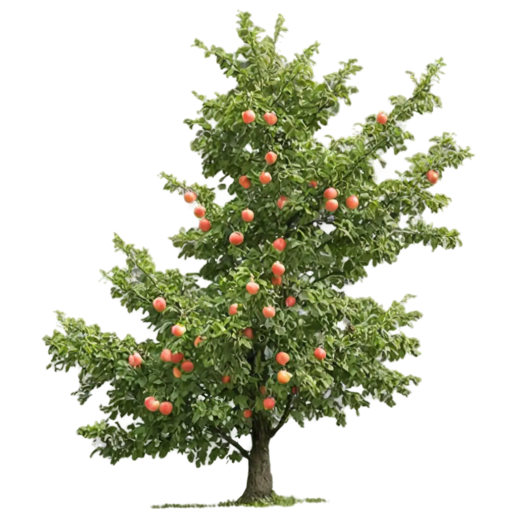 HighQuality-PNG-Image-of-a-Tree-with-Apple-for-Various-Applications