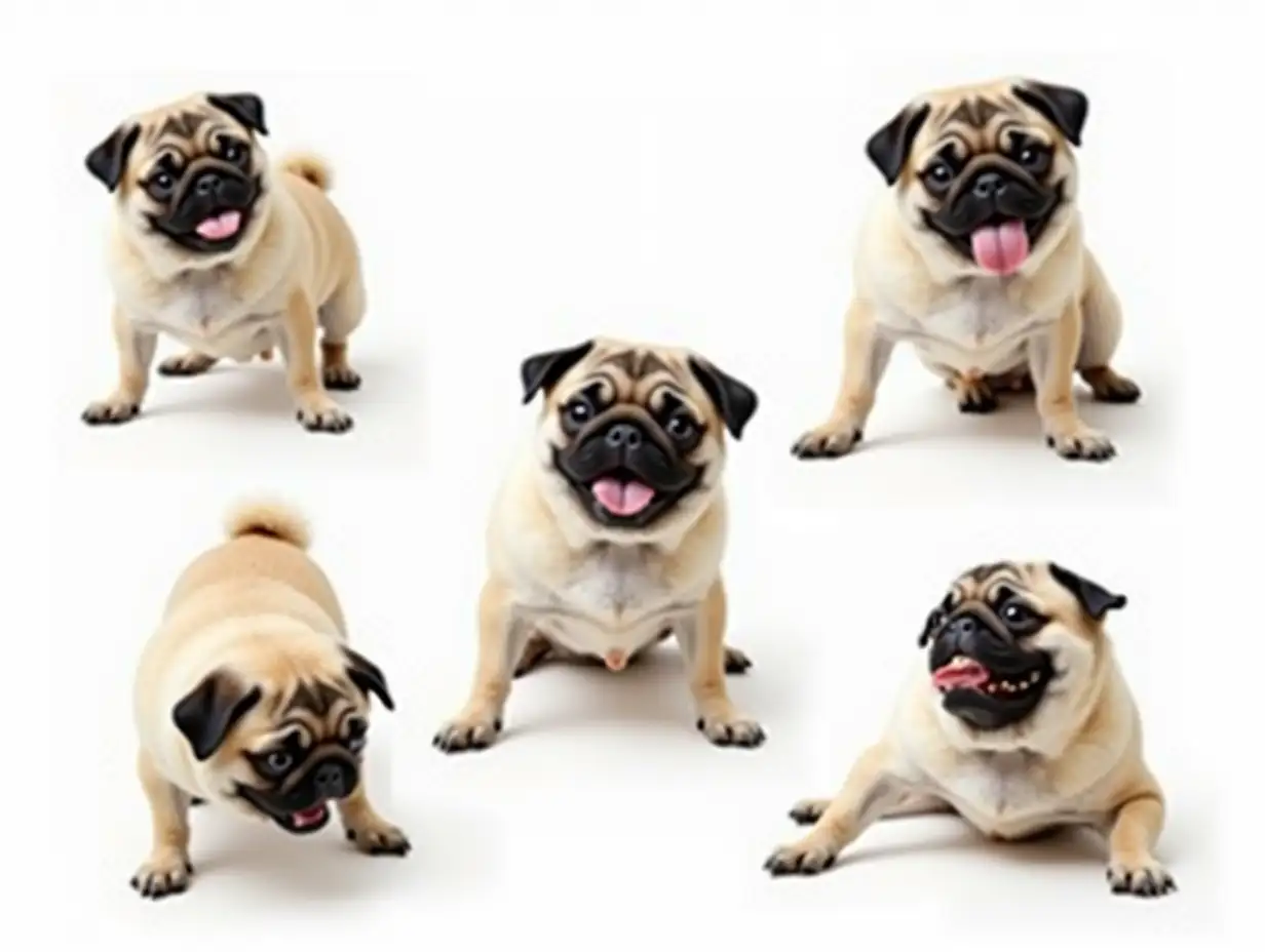 Funny-and-Cute-Pug-Playing-and-Eating-in-Studio-Setting