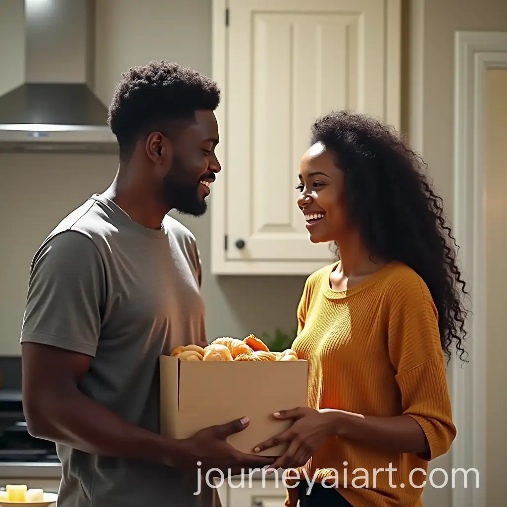 Nigerian-Couple-Delivering-Food-Packages-to-University-Student