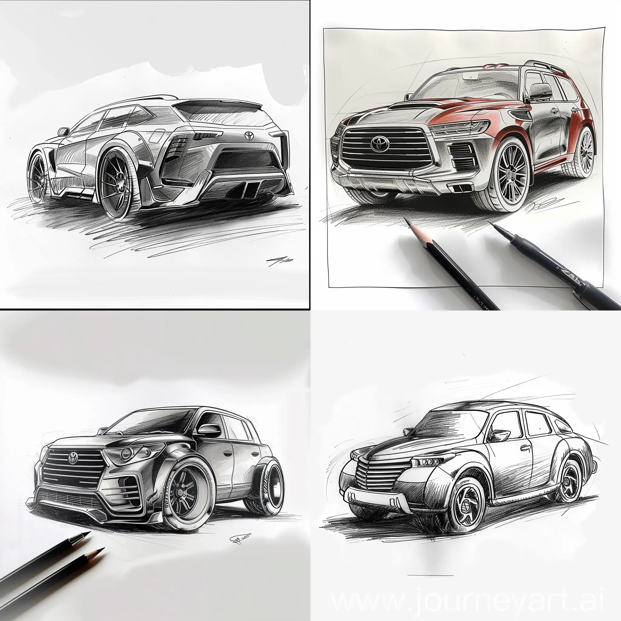 Realistic-Car-Drawing-from-Picture-Tutorial