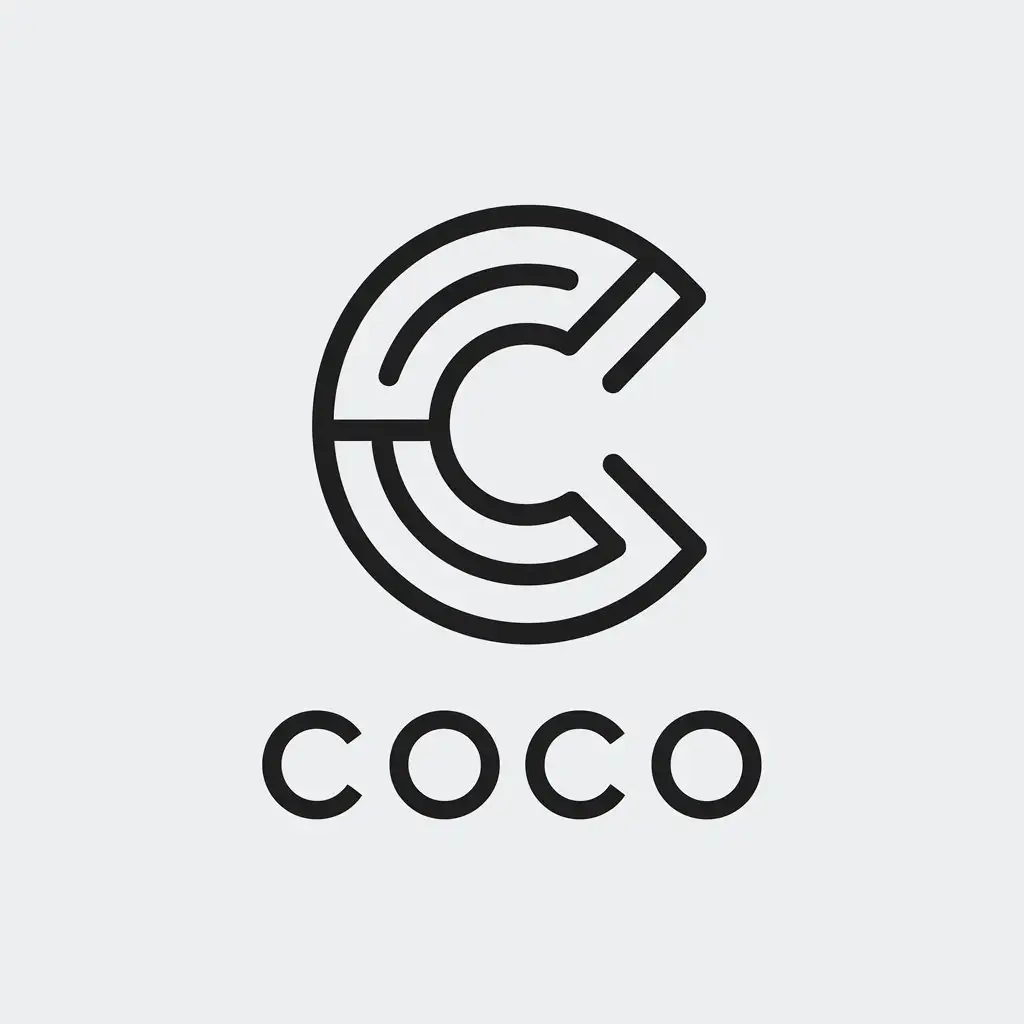 LOGO-Design-for-CoCo-Minimalist-Style-with-Home-and-Family-Industry-Appeal