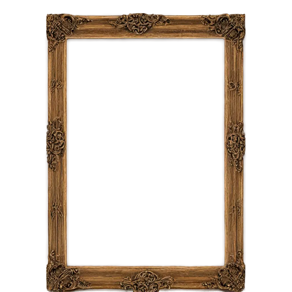 HighQuality-Photo-Frame-PNG-for-Versatile-Digital-Design-and-Web-Use