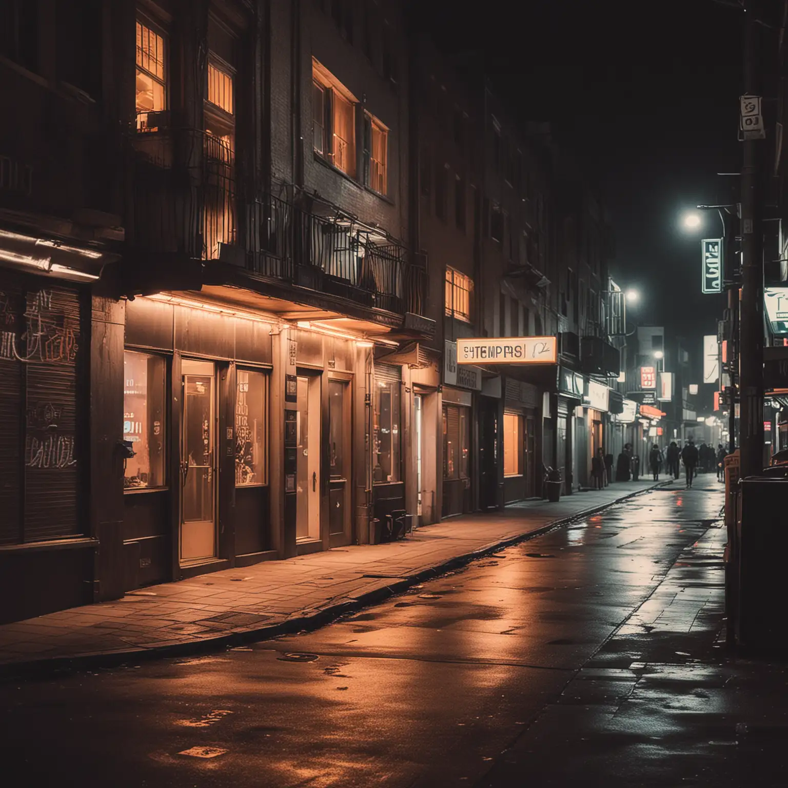 Vibrant-Urban-Night-Scene-with-Neon-Lights-and-Warm-White-Tones