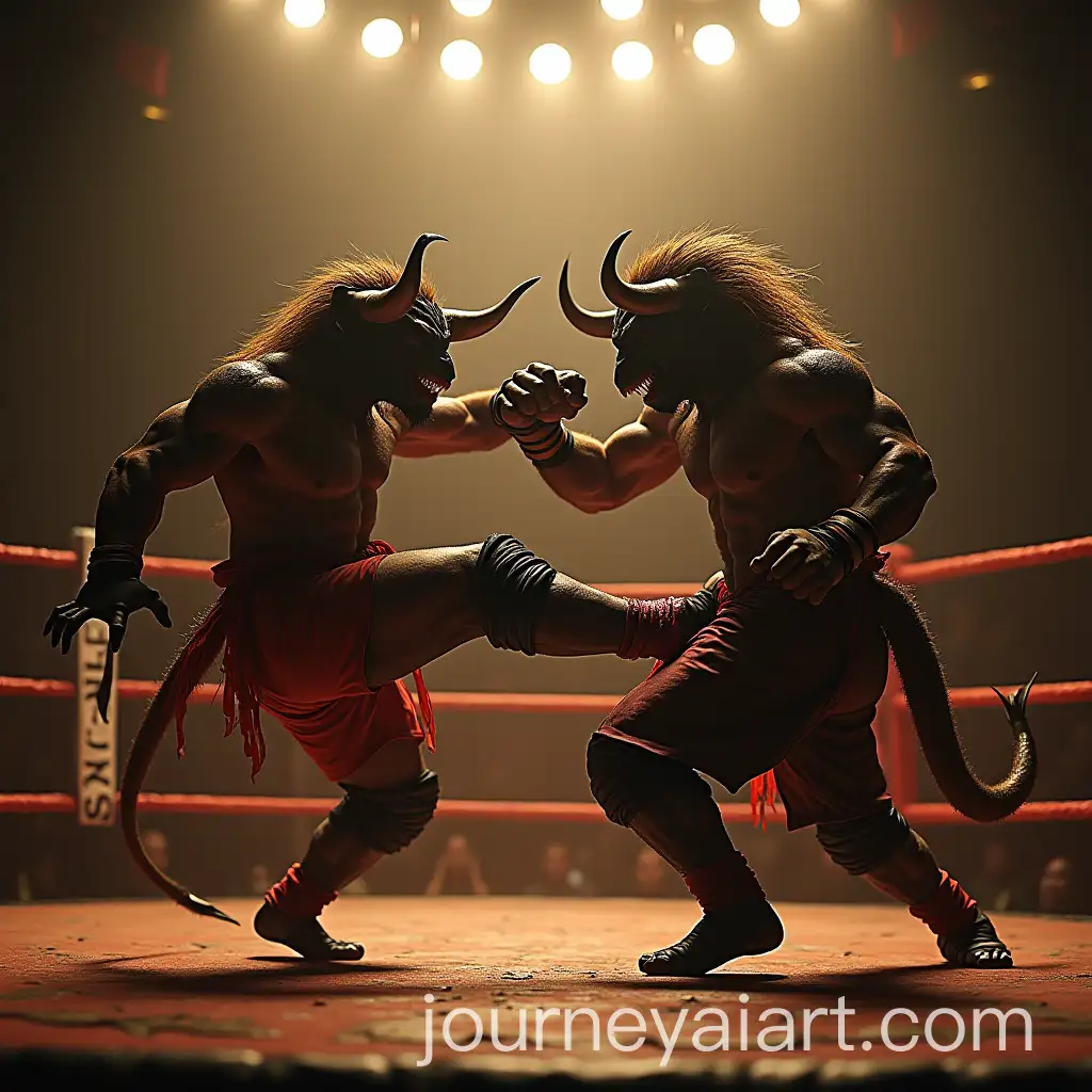 Sun-Wukong-vs-BullHeaded-Demon-in-Intense-Ring-Battle