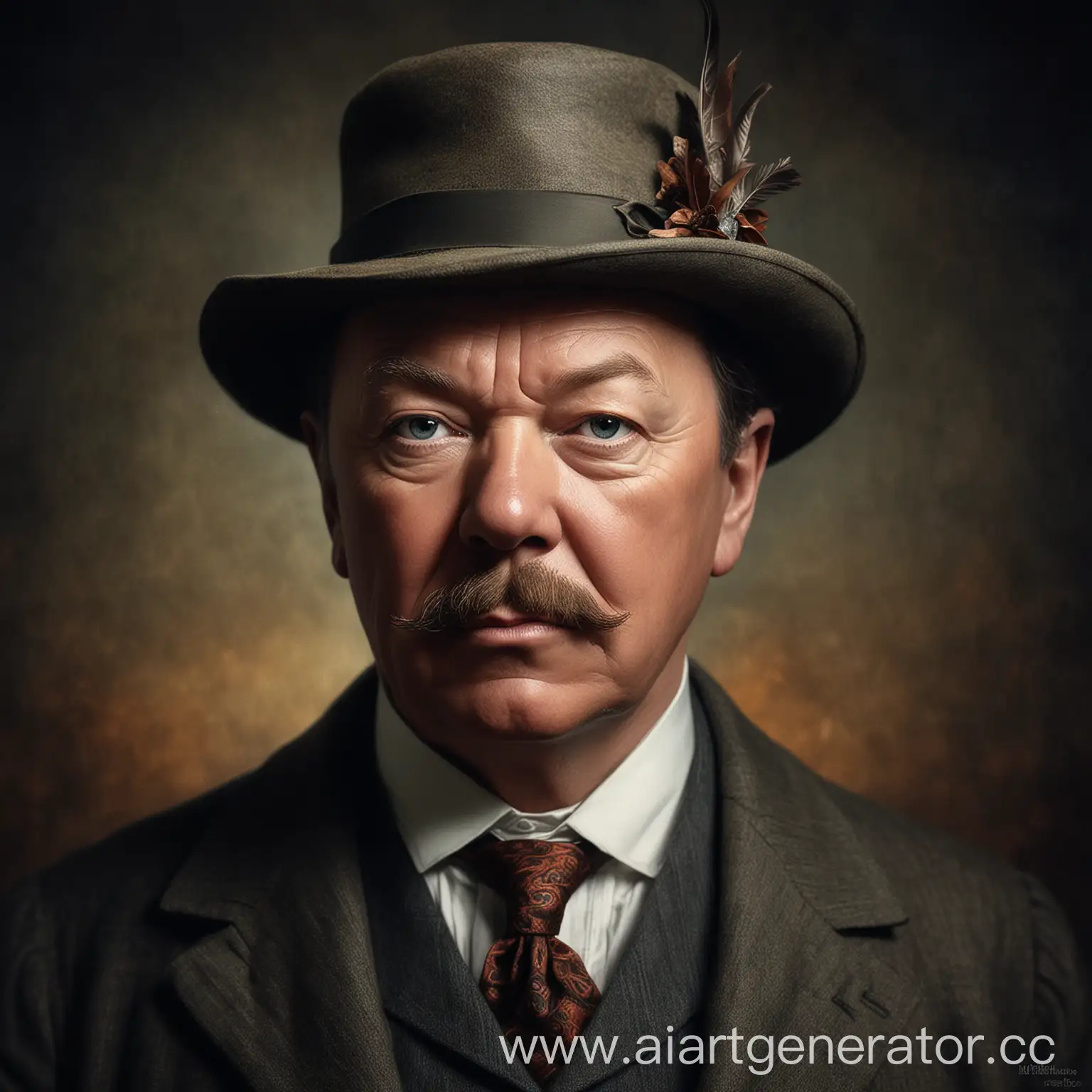 Arthur-Conan-Doyle-Fantasy-Portrait