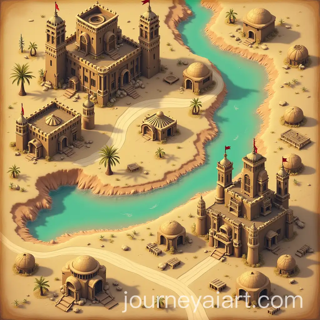 Fantasy-Desert-Village-Game-Map-with-Arid-Terrain-and-Ancient-Architecture