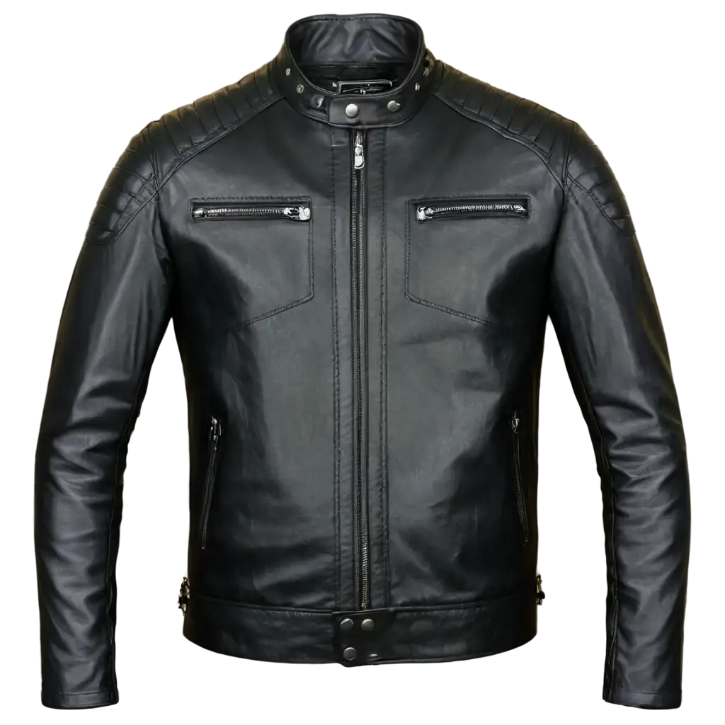 HighQuality-Leather-Jacket-for-Riders-PNG-Image-for-Versatile-Use