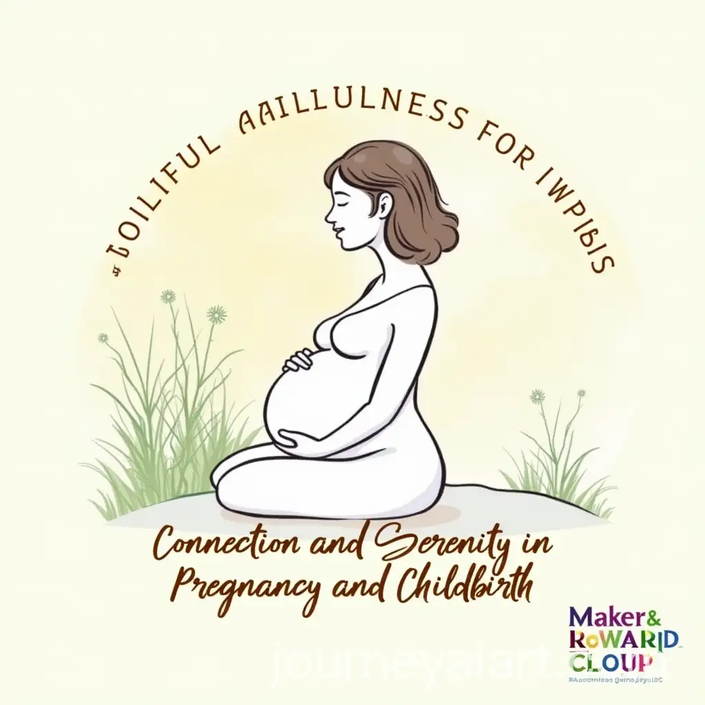 Illustration-of-Mindfulness-for-Moms-Connection-and-Serenity-in-Pregnancy-and-Childbirth