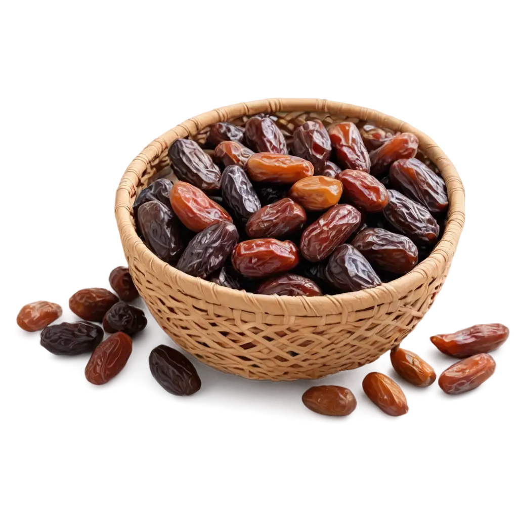 Dates-Filled-in-a-Basketry-Bowl-PNG-HighQuality-Image-for-Various-Uses