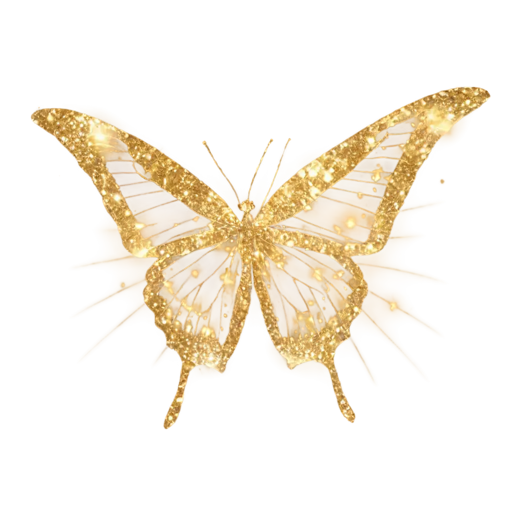 Golden-Butterfly-PNG-with-Sparkle-Effects-HighQuality-Transparent-Image-for-Creative-Projects