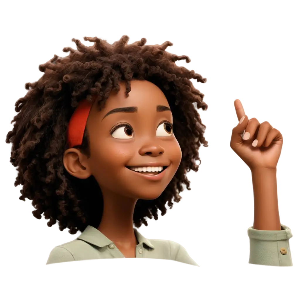 Portrait-of-a-Cute-African-Animation-Character-PNG-Image-Perfect-for-Creative-Projects