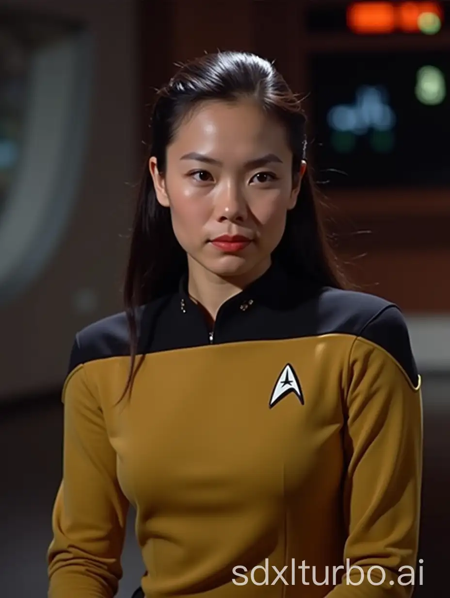 southeast asian girl, Starfleet enlisted crewmember, Star Trek: The Original Series