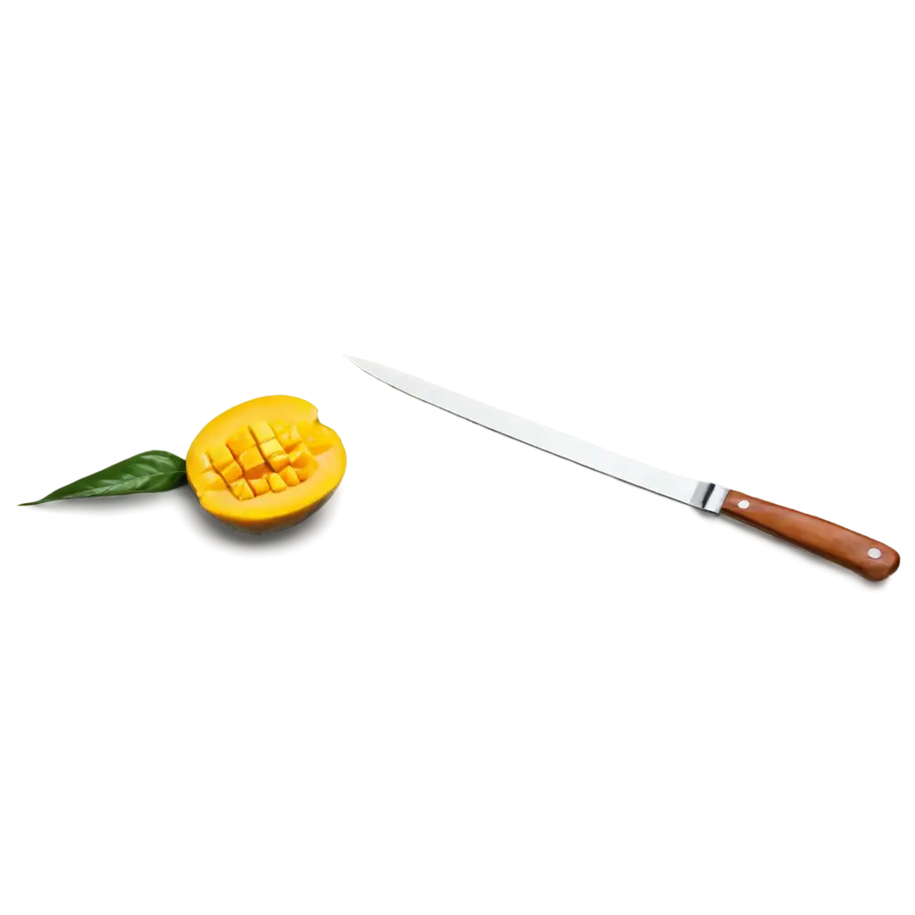 Cutting-Mango-PNG-Image-Perfect-for-Culinary-and-Graphic-Design-Projects