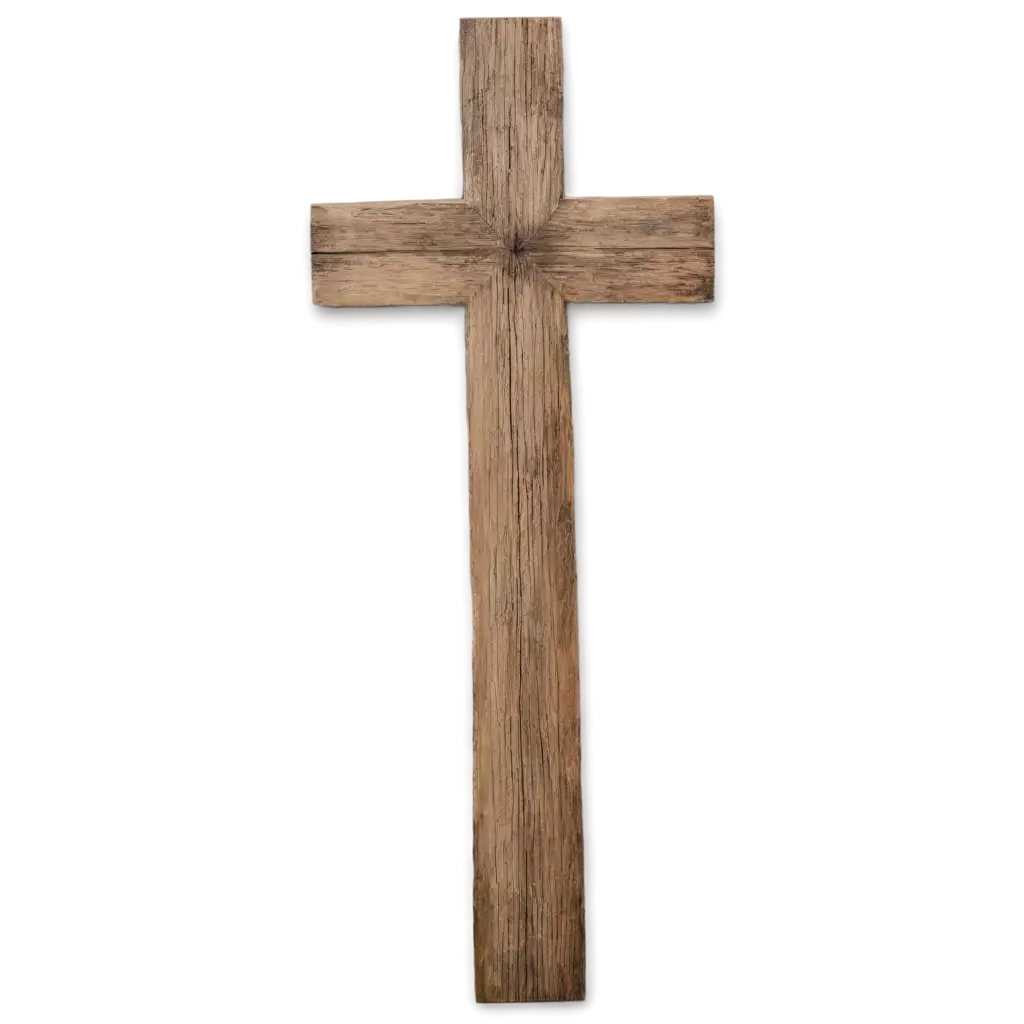 Rustic-Wood-Cross-PNG-Image-Authentic-and-Timeless-Design