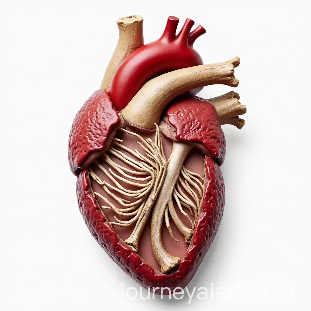 Elegant-Heart-with-Intricate-Bone-Structure-in-Fine-Triangular-Shapes