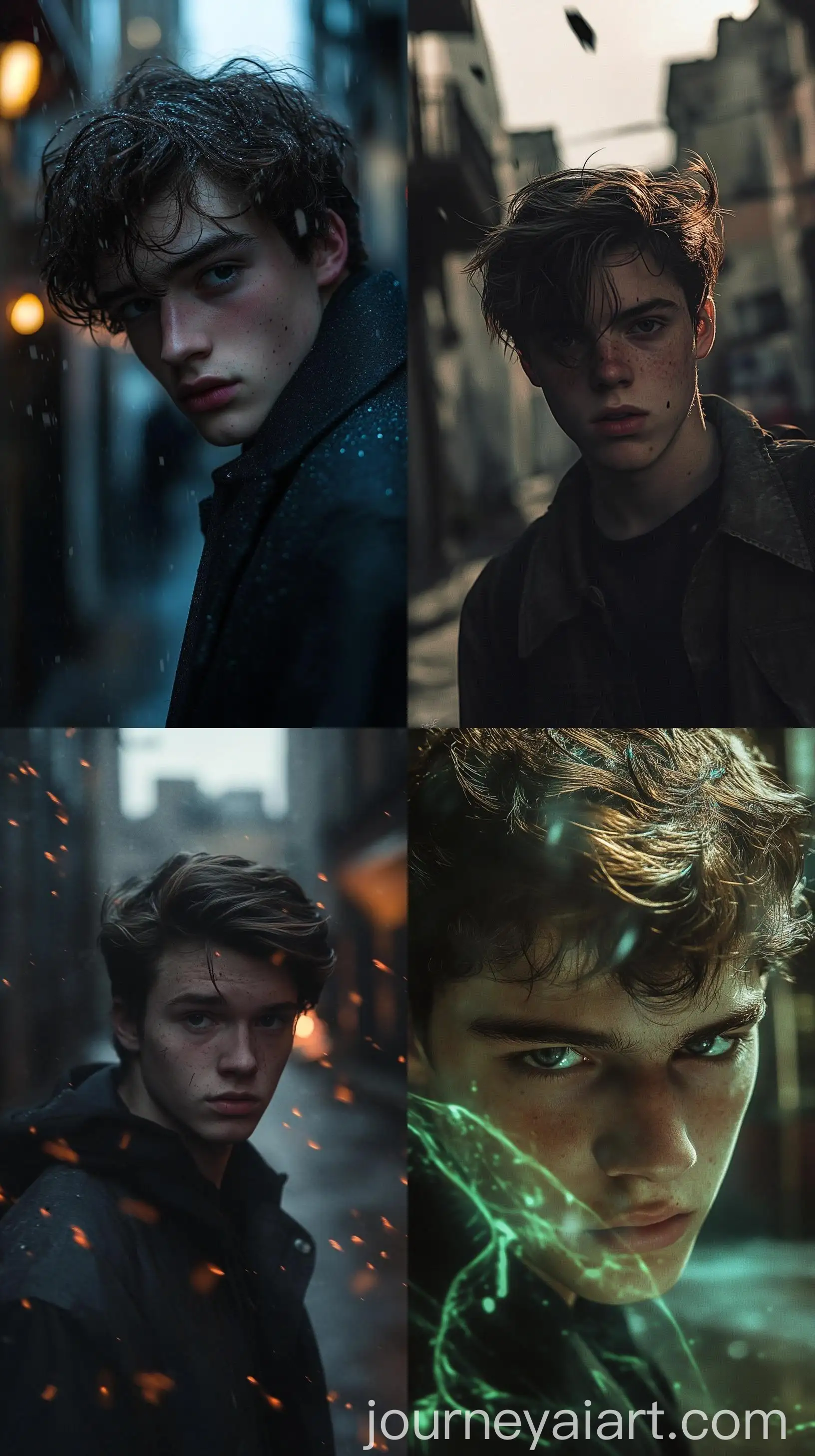 Young-Man-in-Supernatural-Old-Street-Atmosphere