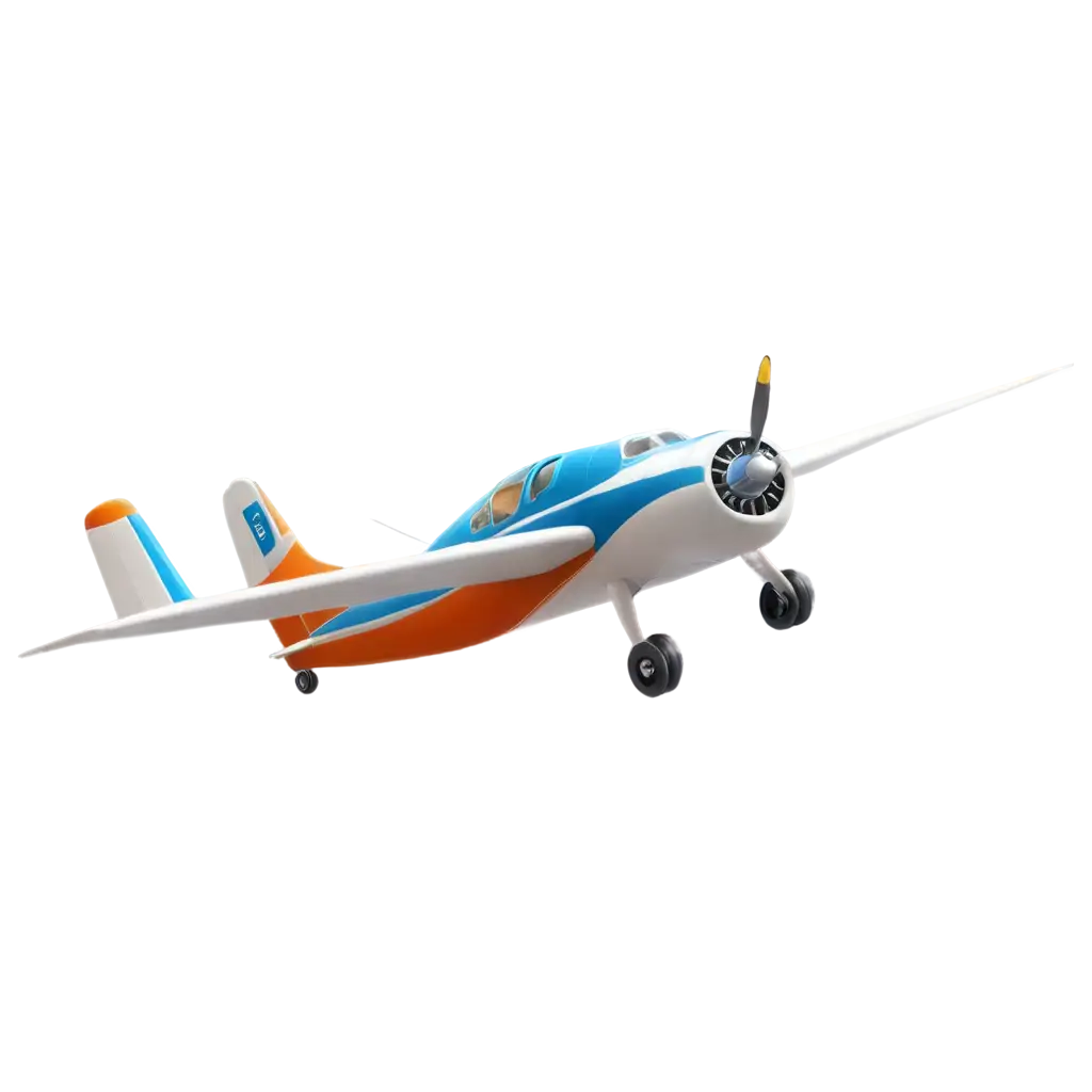 Cartoon-Plane-Side-POV-Flying-to-Top-Left-PNG-HighQuality-Transparent-Image-for-Creative-Use