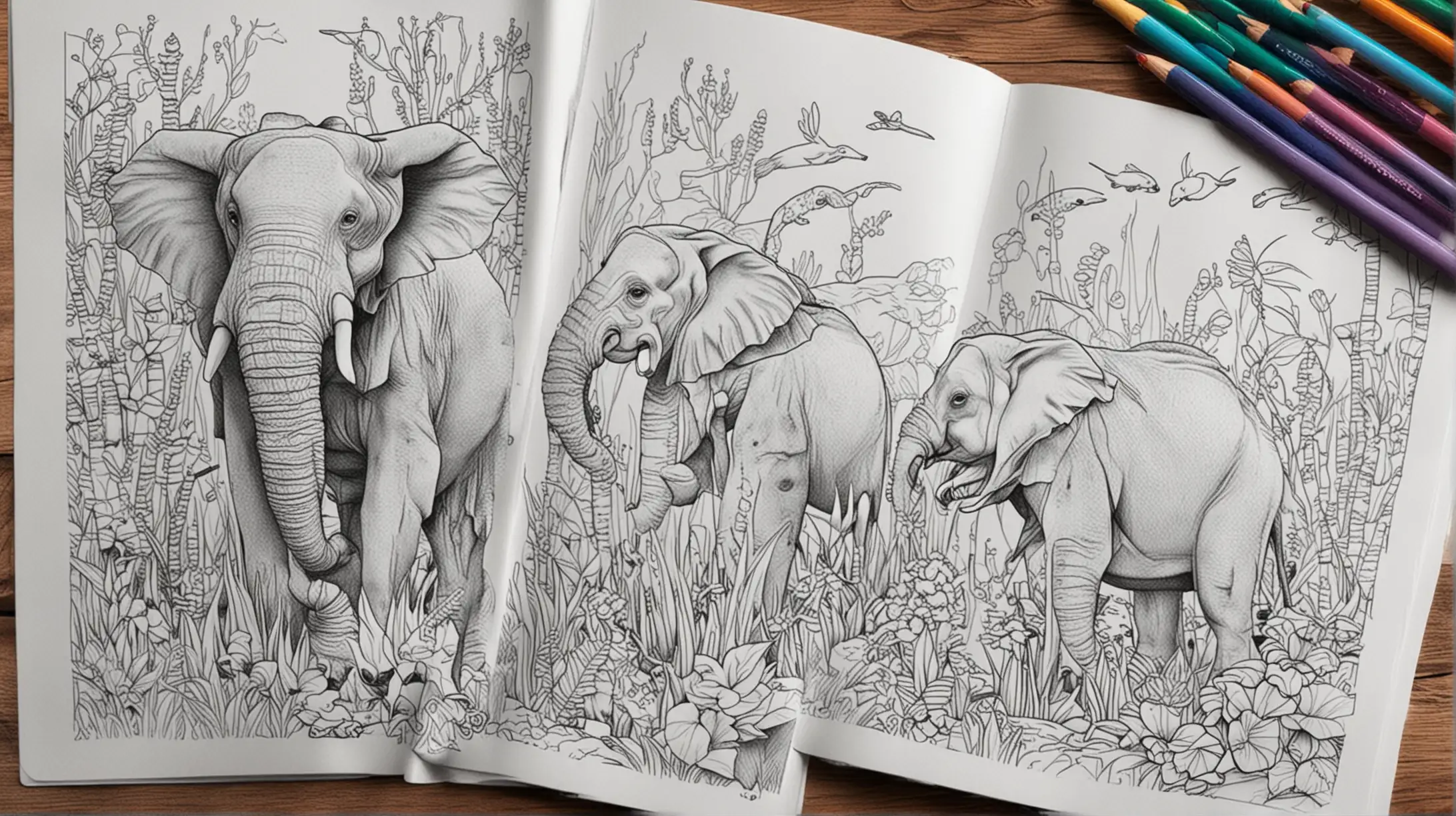 Animal Coloring Book for Kids Vibrant and Simple Images