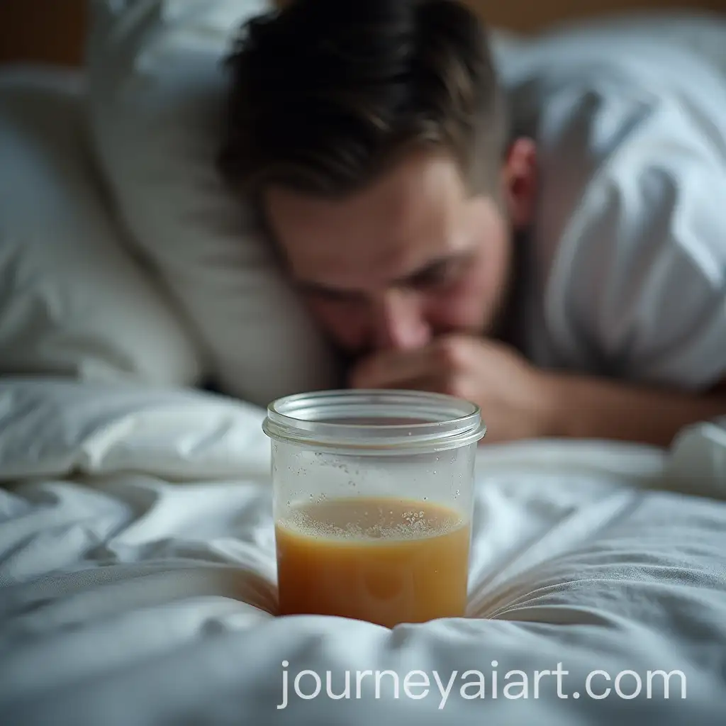 AI-Image-Prompt-ExpansionBulgarian-Man-Suffering-from-Cystic-Fibrosis-Coughing-in-Bed