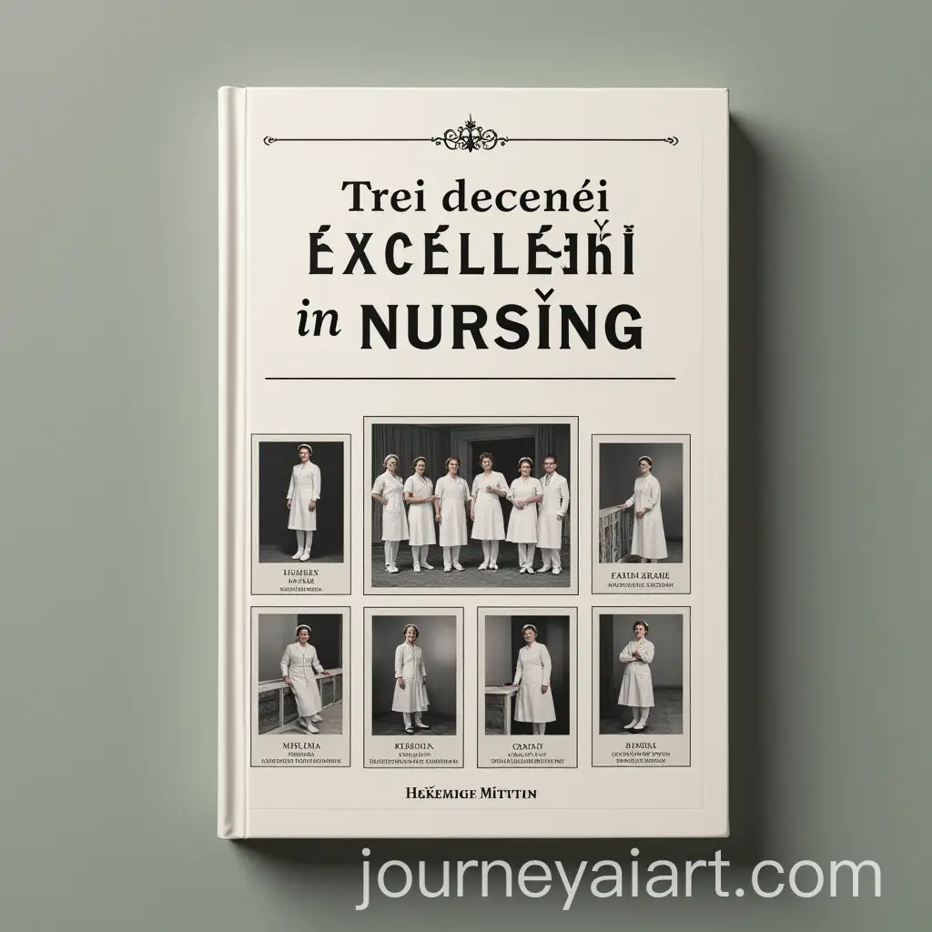 Three-Decades-of-Nursing-Excellence-Retro-Style-Book-Cover-with-6-Photos