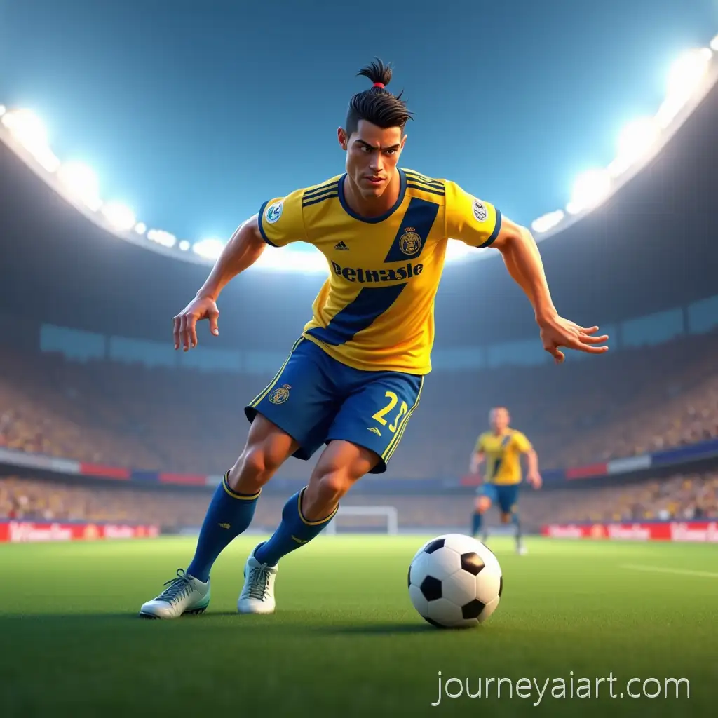 Cristiano-Ronaldo-action-shotCristiano-Ronaldo-in-Dynamic-Action-Pose-Kicking-Ball-in-Al-Nassr-Jersey