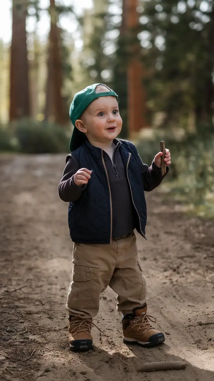 Curious-Toddler-Exploring-a-Forest-Trail-in-Outdoor-Adventure-Outfit