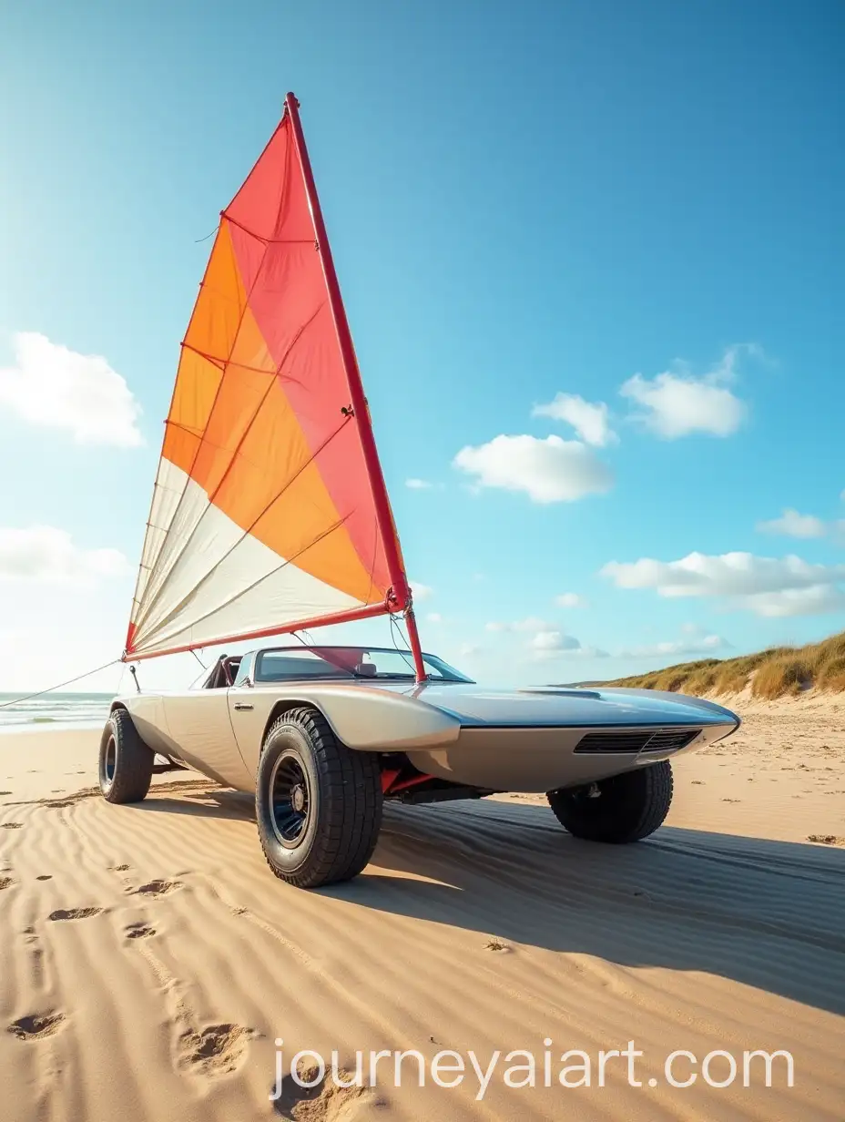 MC2-Land-Yacht-by-Seagull-on-Sandy-Beach-in-Asnelles-France