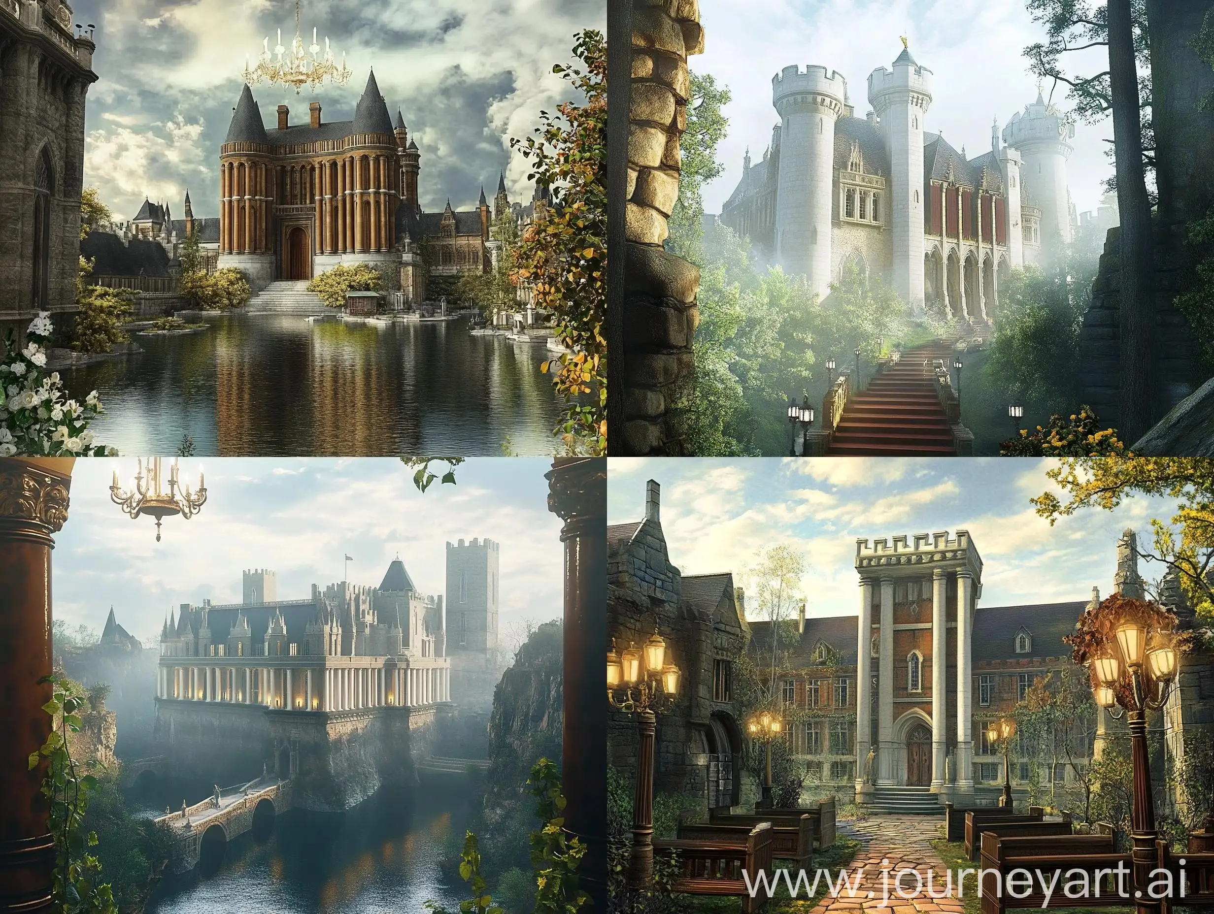 Enchanted-Fairytale-Palace-in-Hogwarts-Style