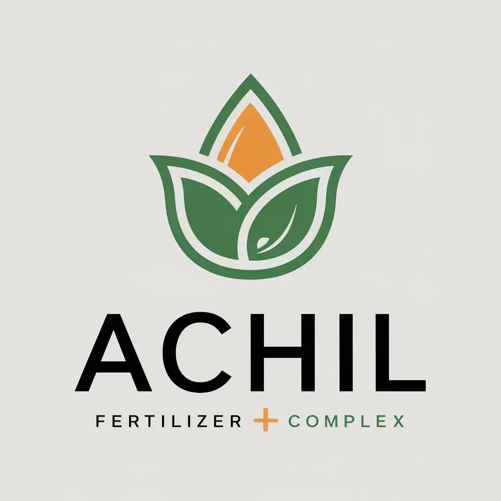 LOGO-Design-for-ACHIL-Green-and-Gold-with-Fertilizer-Theme