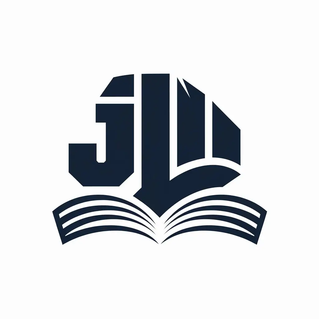 LOGO Design for JLU Vector Design with Bold J Letters for Education Industry