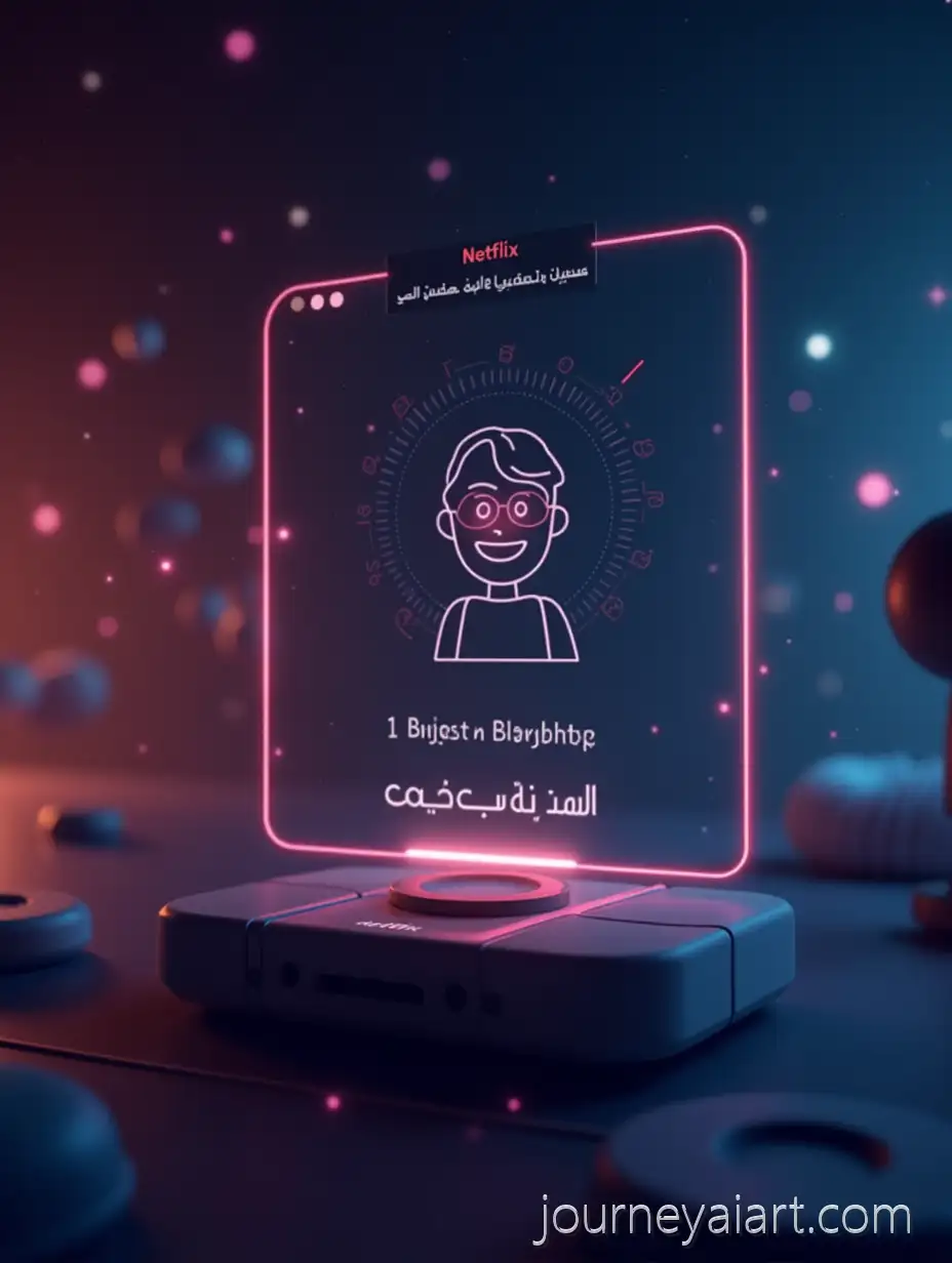 Futuristic-Digital-Interface-forAI-Art-Prompt-Expansion-OneClick-Netflix-Subscription-Purchase-in-Arabic-Marketplace
