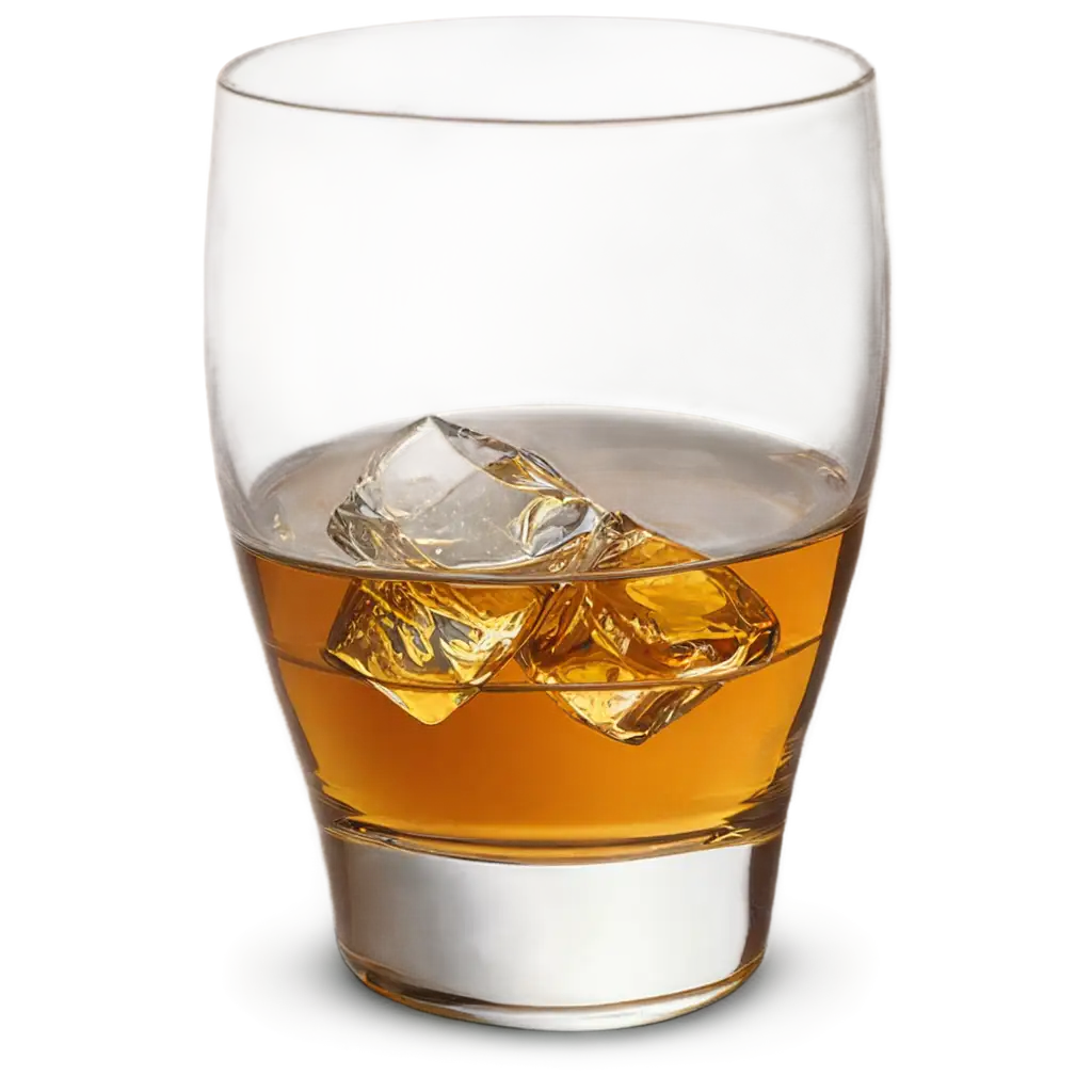 Premium-Whisky-Tasting-Glass-with-Ice-PNG-Image-Enhance-Your-Digital-Experience