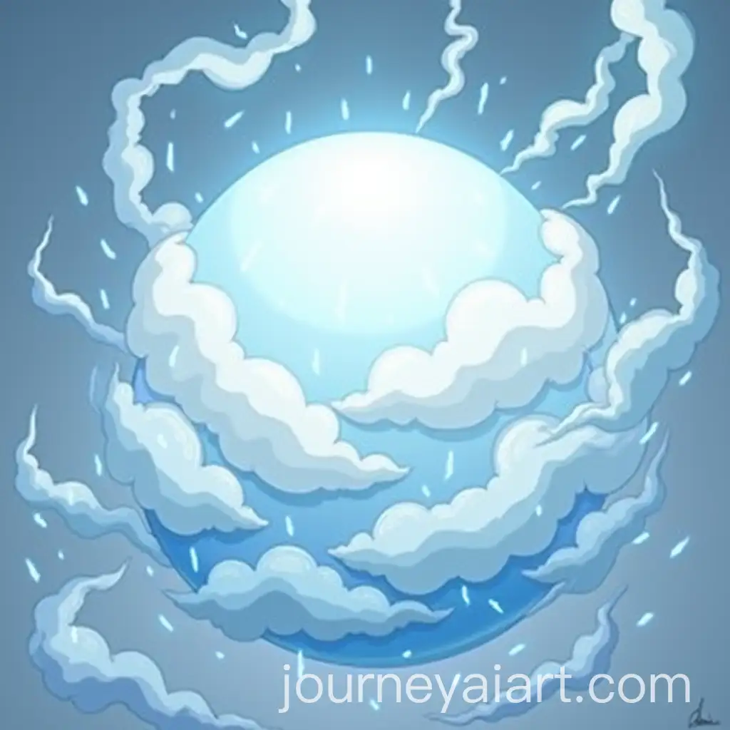 Magical-CloudCloud-Fruit-with-Ethereal-Blue-and-Gray-Swirls