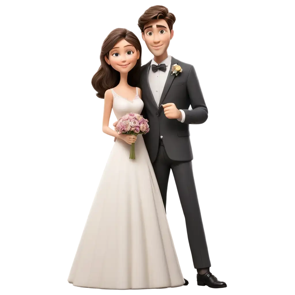 Charming-Wedding-Couple-Cartoon-PNG-for-Memorable-Celebrations