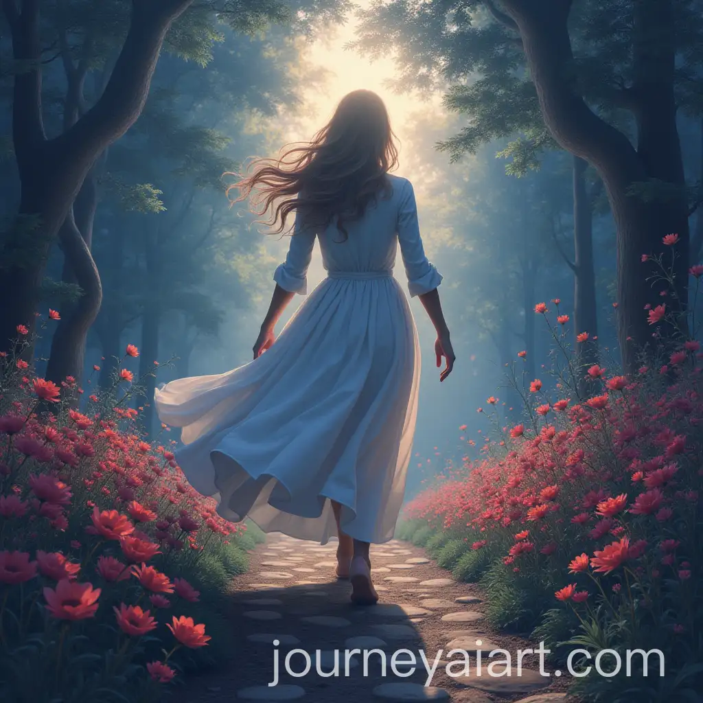 Magical-Forest-Fairy-Gathering-Flowers