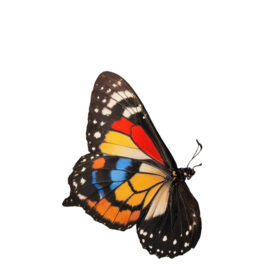 Vibrant-Butterfly-with-MultiColor-Wings-PNG-Image-Captivating-Beauty-in-High-Definition