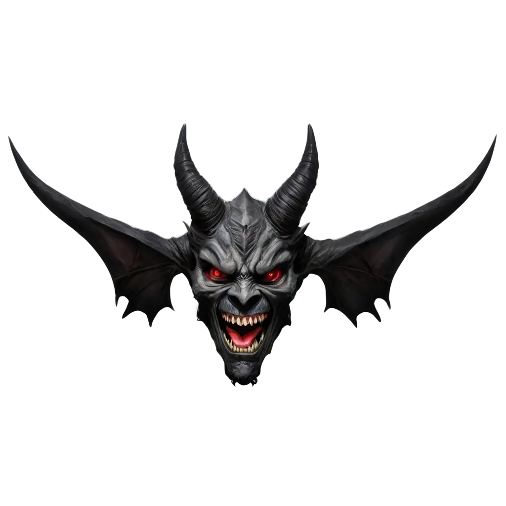 Demon-Head-PNG-Image-HighQuality-Transparent-Illustration-for-Versatile-Use