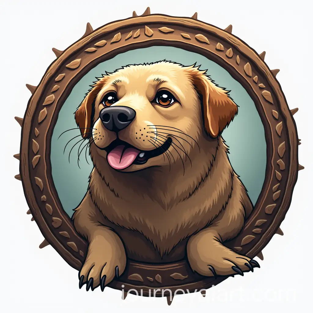 Whimsical-Super-Seal-in-a-Cradle-Logo-Design