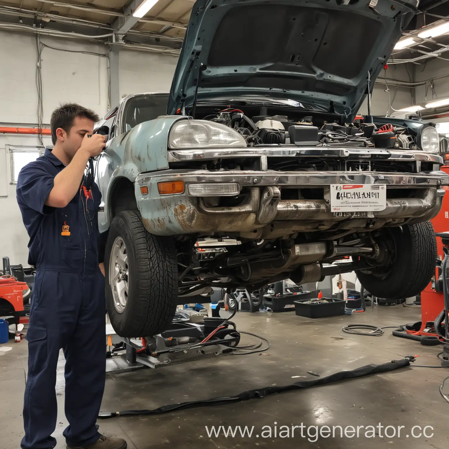 car, and the necessity of regular tech inspection