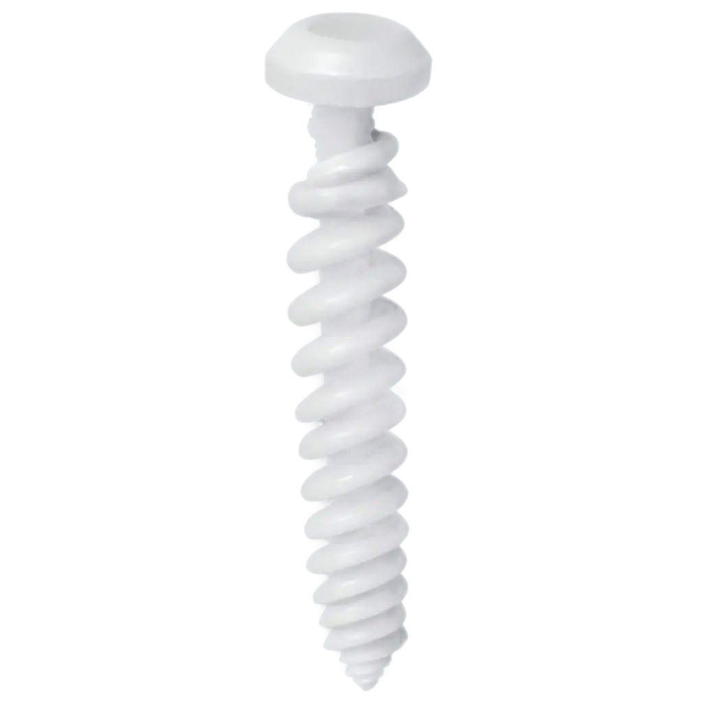 HighQuality-PNG-Image-of-a-White-Screw-Enhancing-Clarity-and-Detail