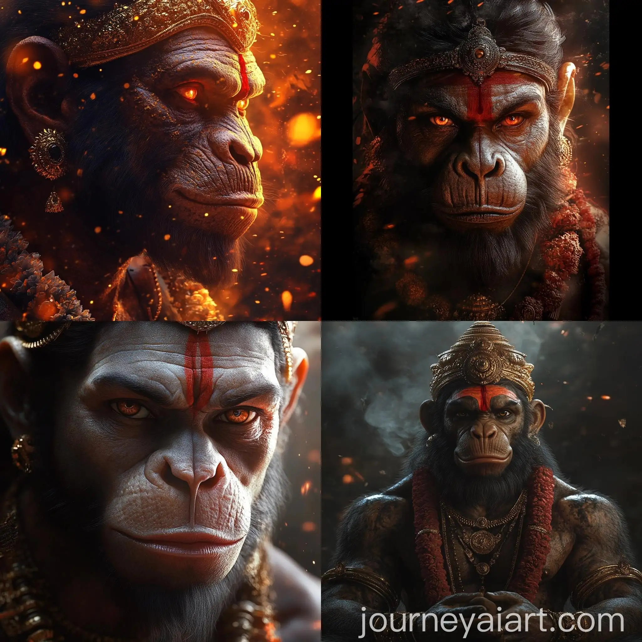 Realistic-Lord-Hanuman-Ji-Statue-in-Profile-View