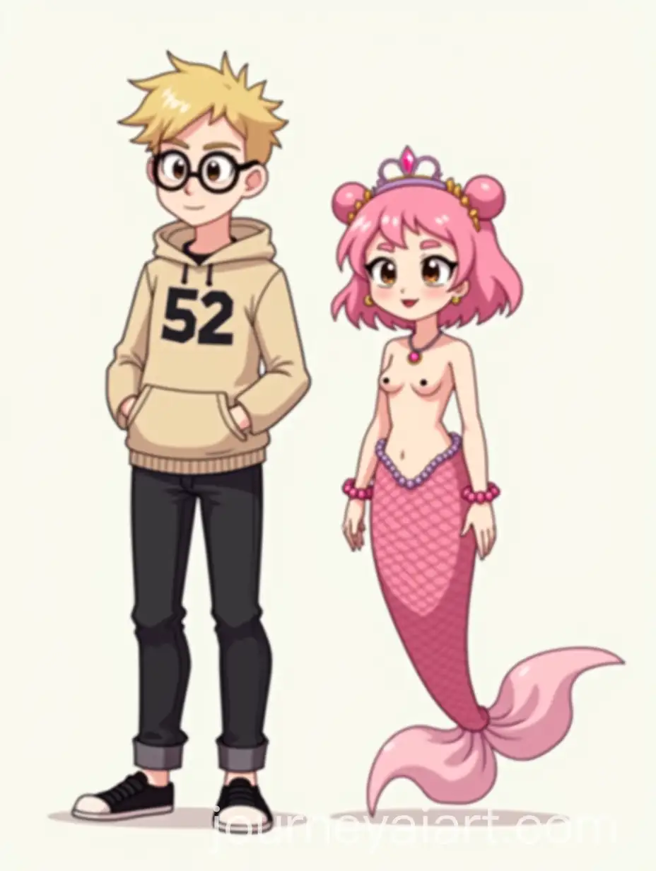 Mermaid-and-Human-with-Unique-Style-and-Accessories