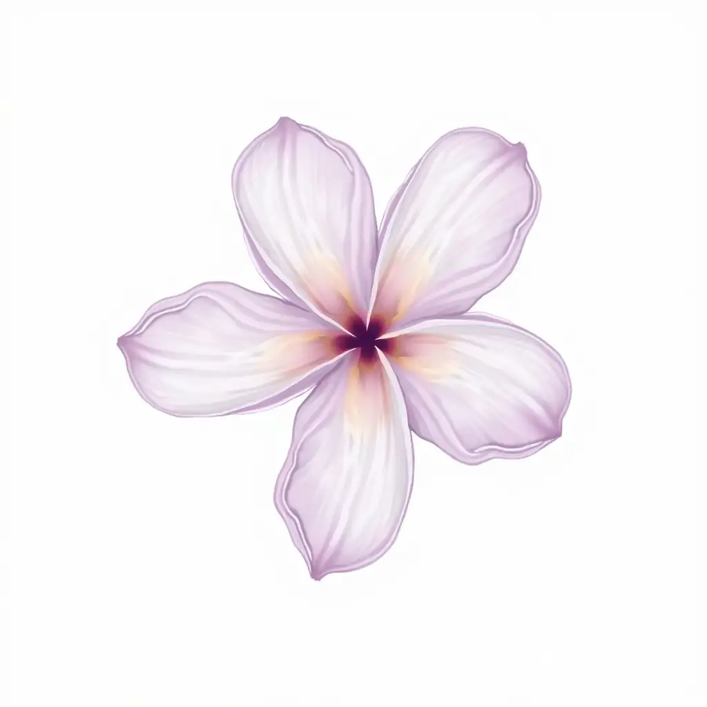 Frangipani-Flower-with-Lavender-Tones-and-Golden-Outlines-for-Coloring